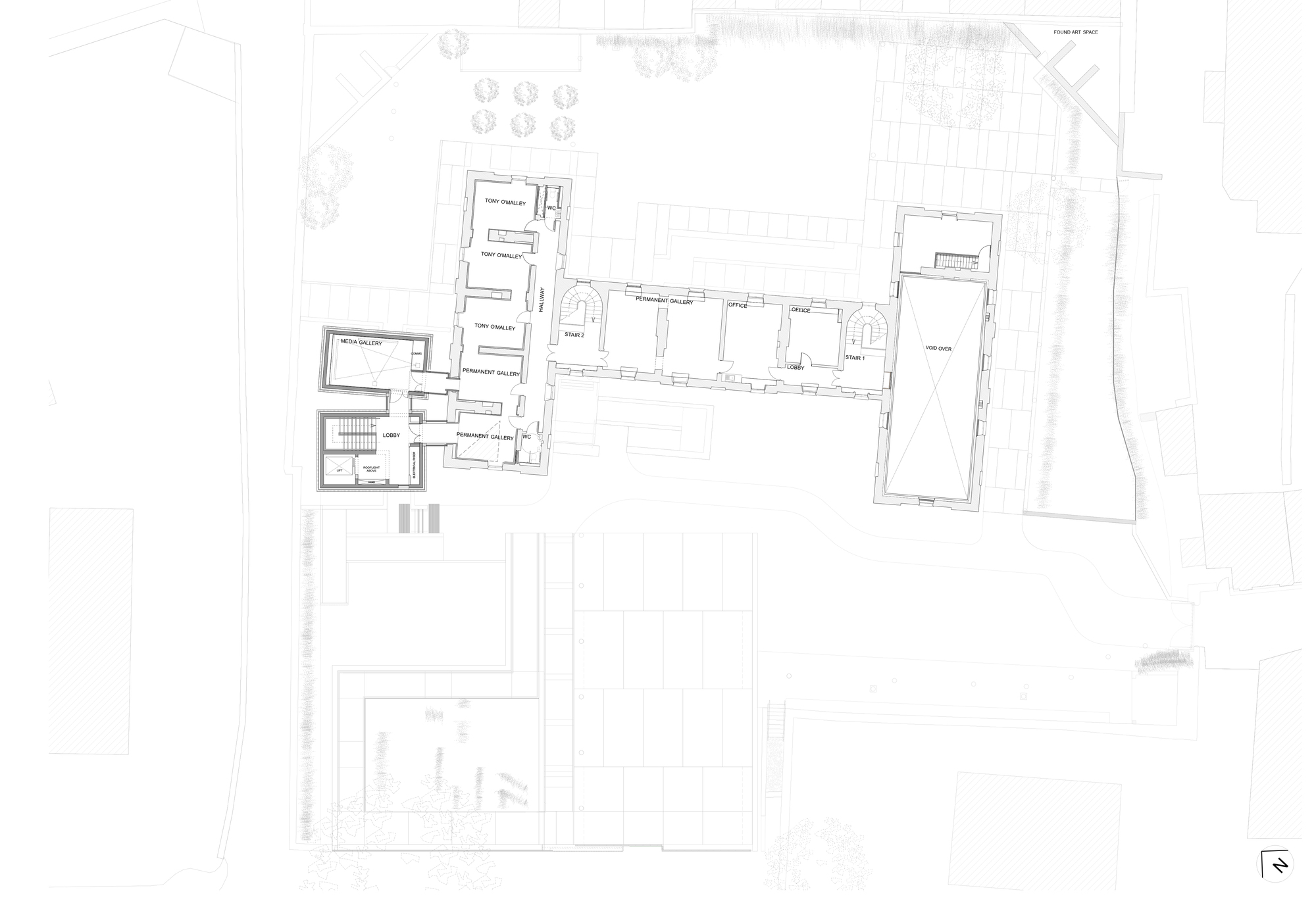 麦卡洛巴特勒画廊丨爱尔兰基尔肯尼丨Mccullough Mulvin Architects-42
