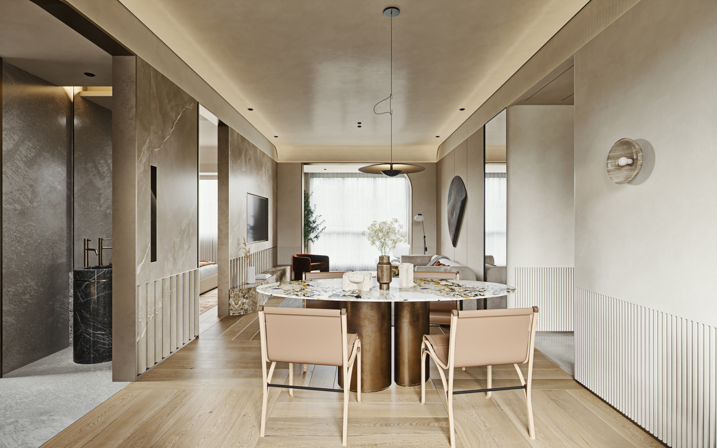 3D FS 新年渲染表现丨旮旯室内设计-7