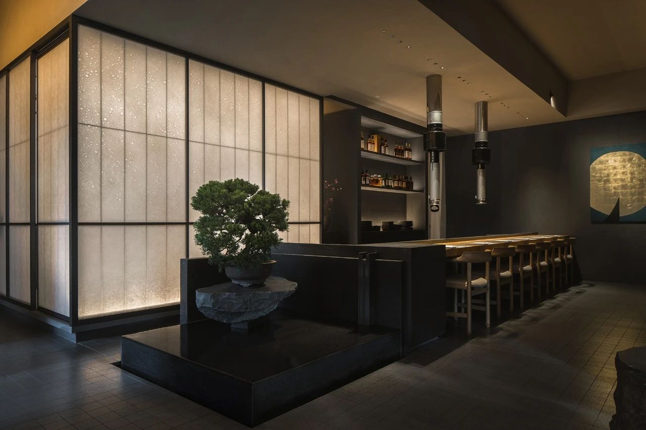 炎珀炭烤和牛丨中国深圳丨春山秋水设计-15