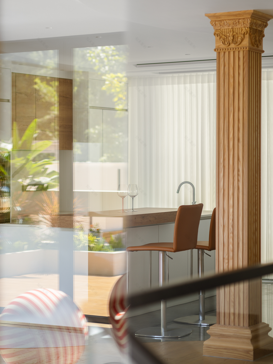 庭院环绕的缤纷宅邸丨中国珠海丨珠海本森空间设计-23