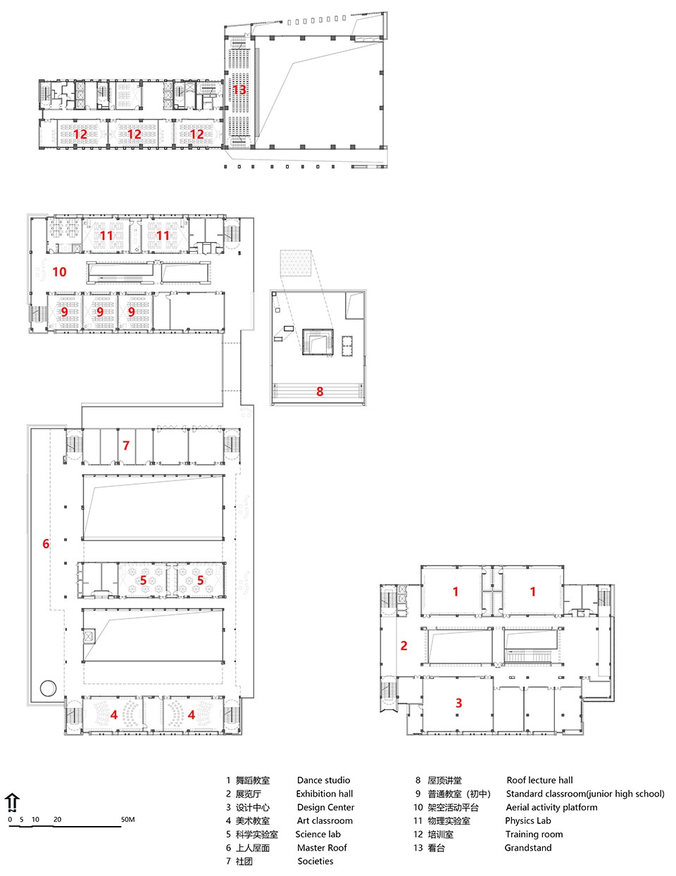 深圳中学坪山创新学校丨中国深圳丨CMAD Architects-87