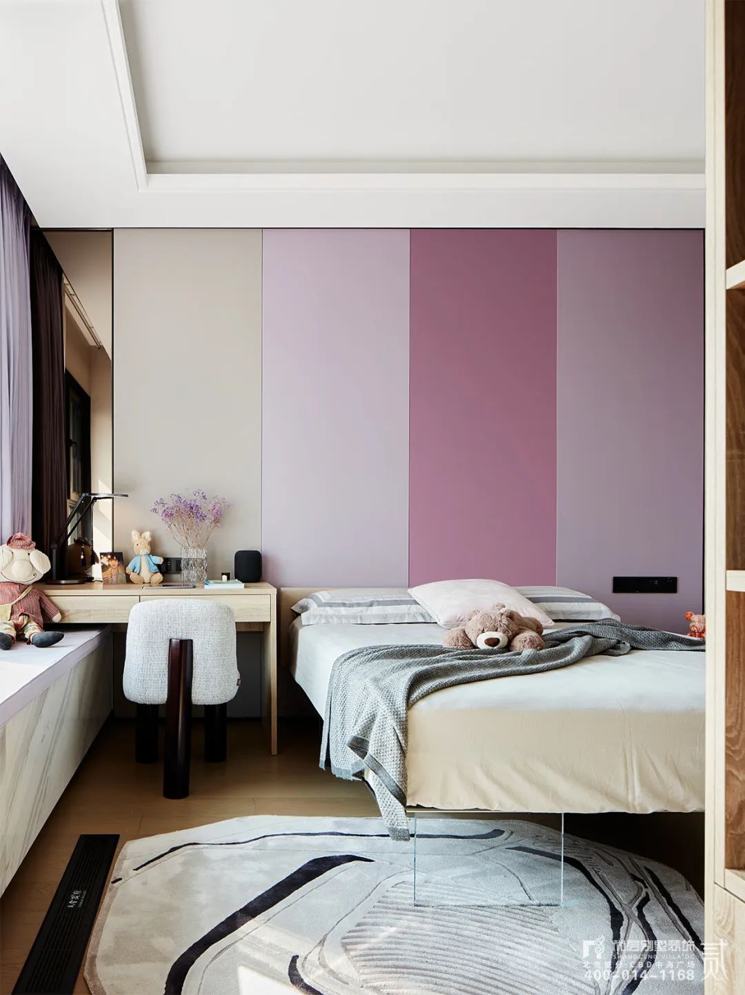 金茂府 x 尚层作品 | 208㎡软装设计，材质与色彩的灵魂碰撞，还原生活质感！-27