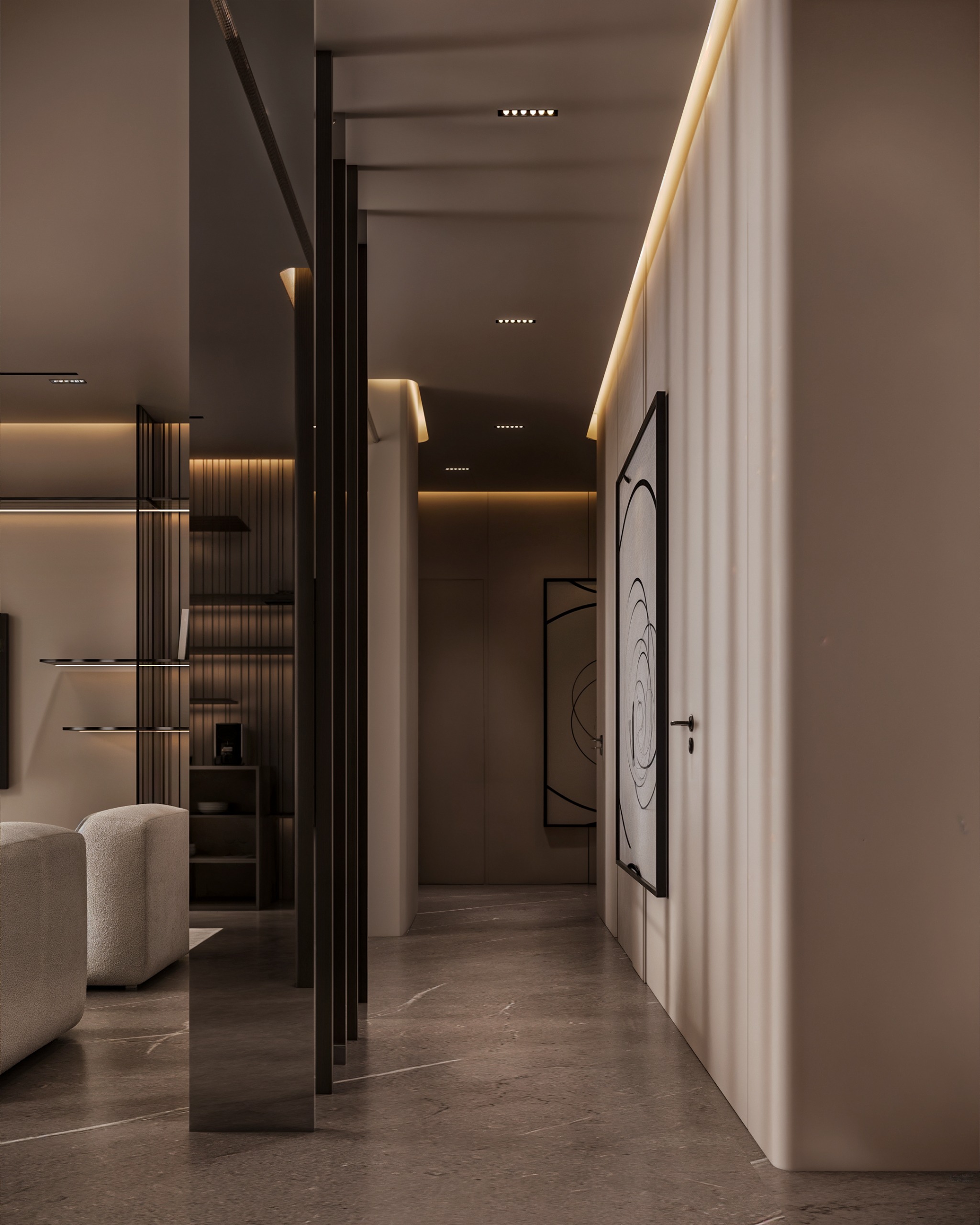 THE TIMELESS LOUNGE: WHERE NEUTRALS MEET MODERN LUXURY-9