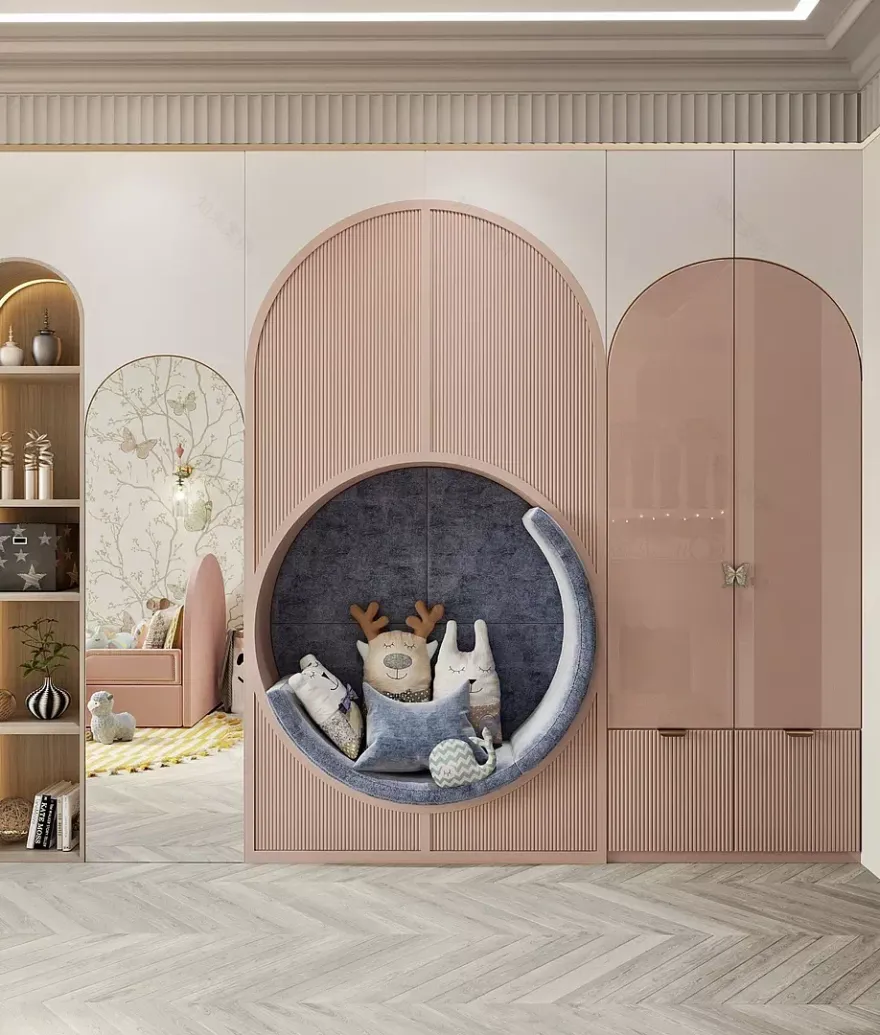 ≡ ➤ Роскошный дизайн детской комнаты девочки ⋆ Фабрика мебели «Mamka™» ᐈ Эксперт детского пространства-9