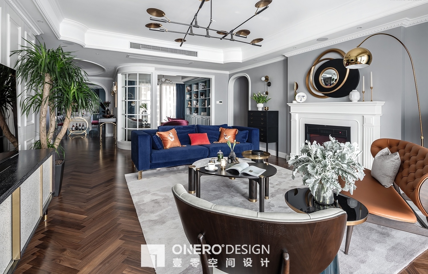 武汉华侨城欧式大宅摩登变身，去风格化艺术之家-17