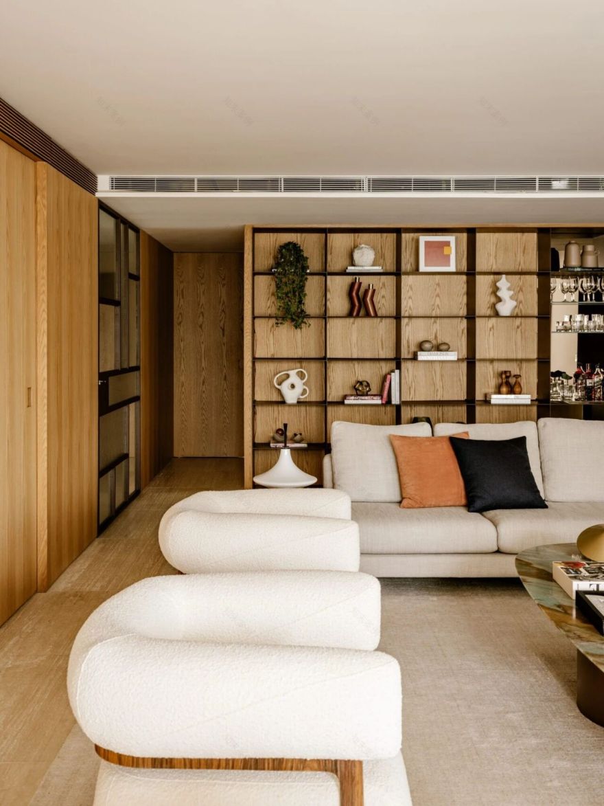 客厅丨巴西圣保罗丨Fernanda Marques-14