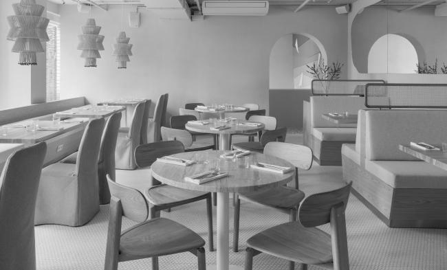 Ресторана Ели Сацебели（格鲁吉亚庭院餐厅）丨俄罗斯莫斯科丨Студия дизайна интерьера SVOBODA-40