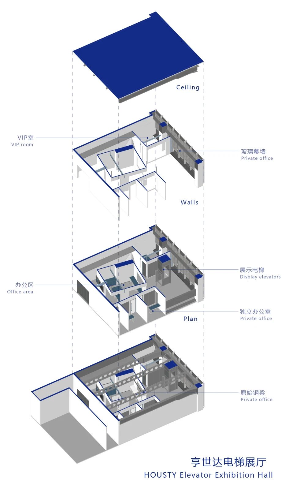 HOUSTY亨世达电梯展厅丨中国上海丨南京素空室内设计有限公司-37