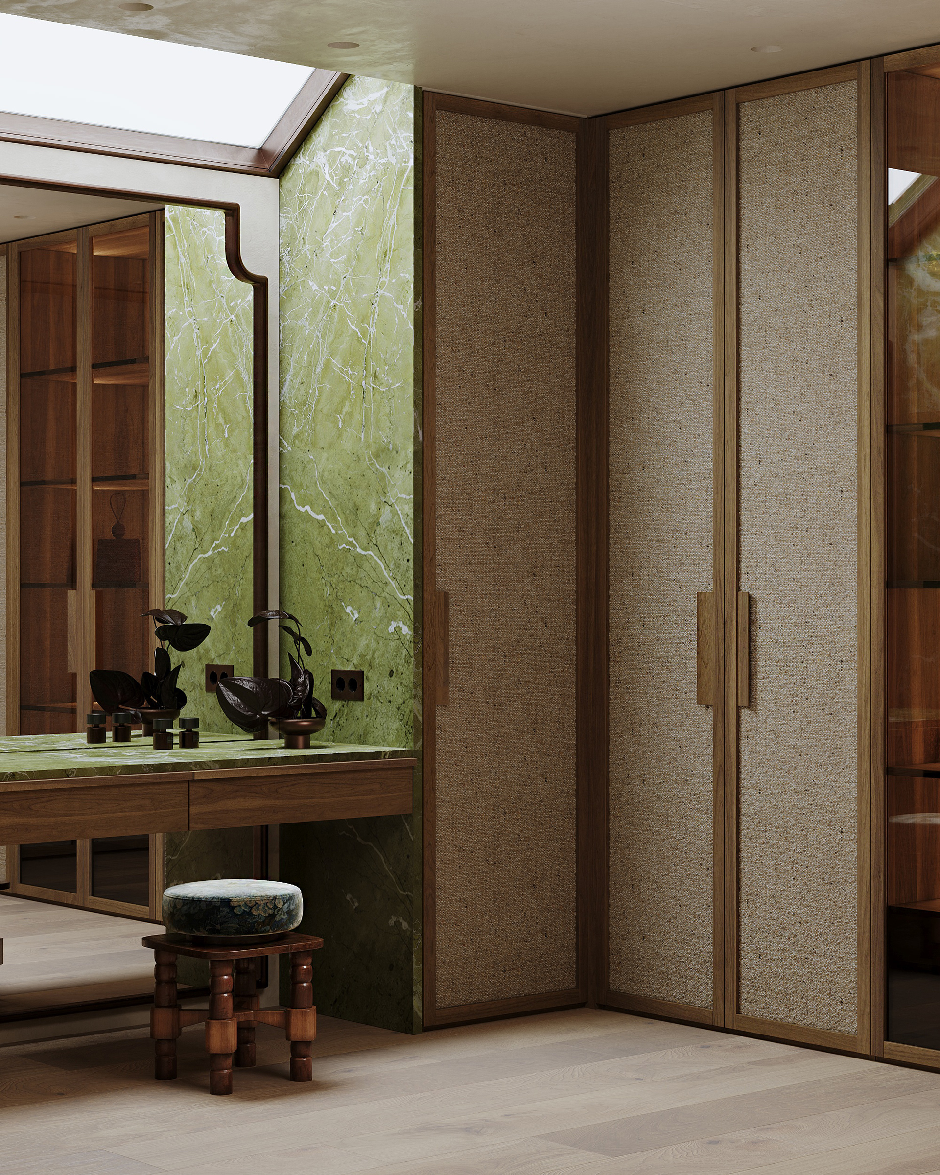 Master bedroom concept（橄榄色卧室概念设计）丨Julia Alato,Alato interiors-8