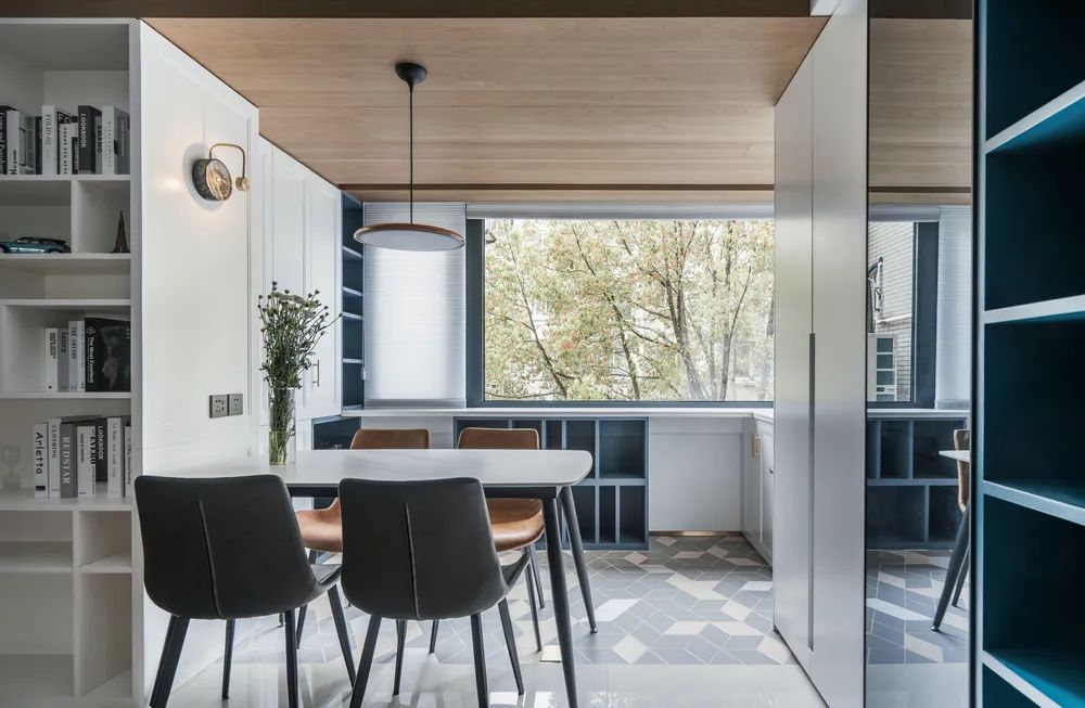 70 平两居变两卫,北欧风清新收纳空间设计-126