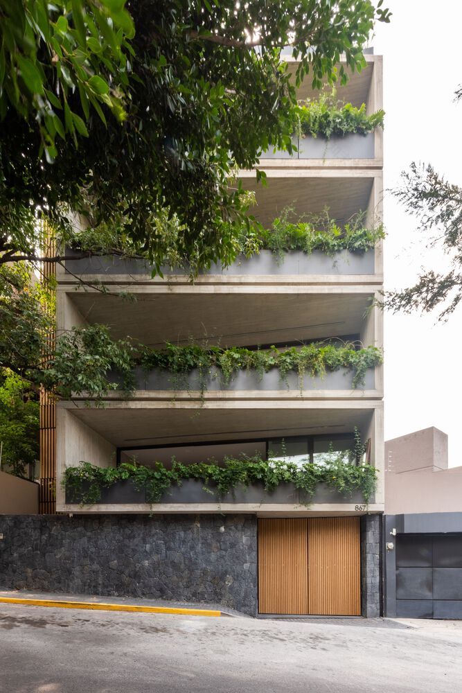 墨西哥垂直住宅楼 AN 867丨CRB Arquitectos-24