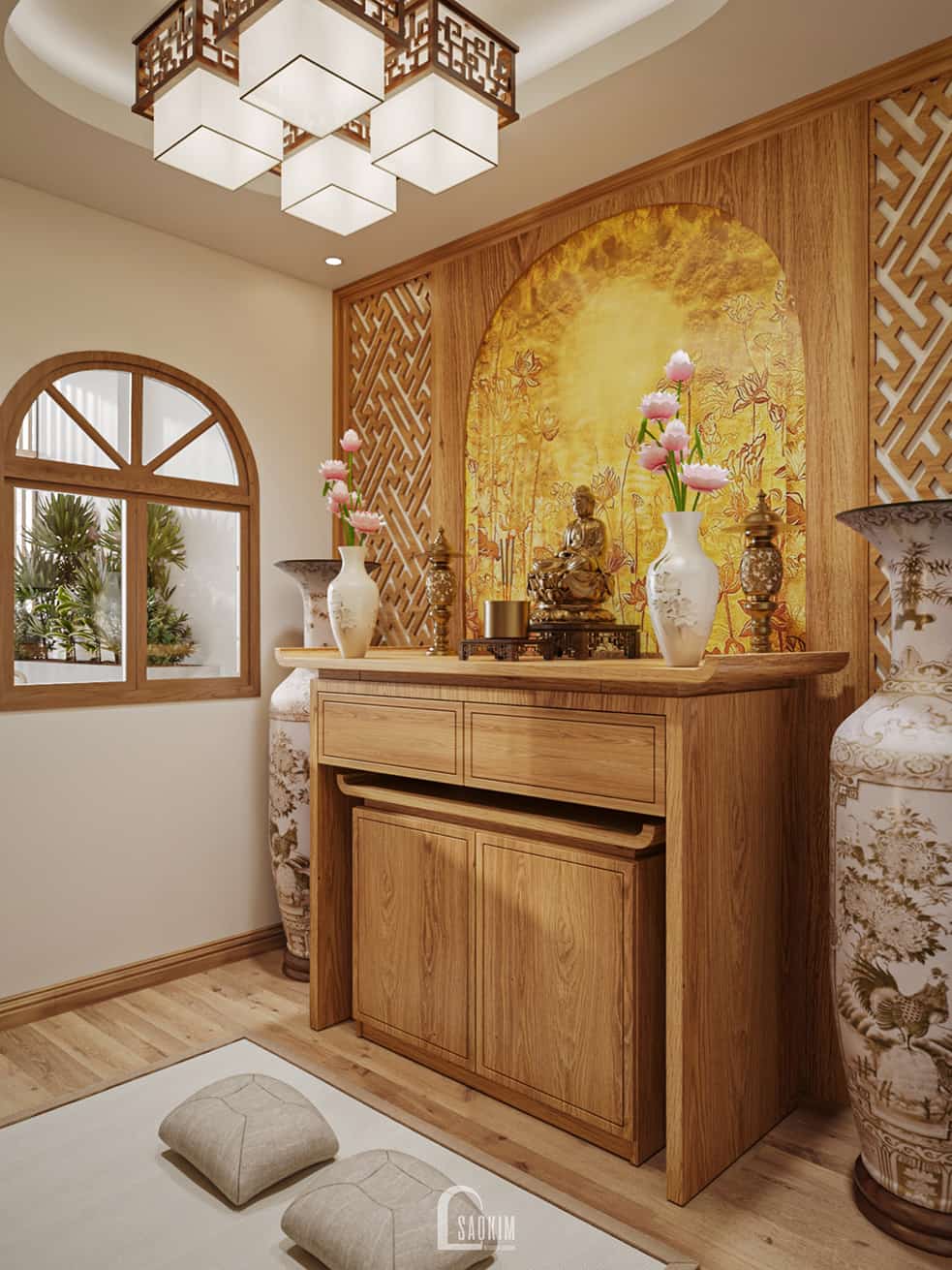 50m² 5 层Japandi风格联排别墅设计丨越南河内-36