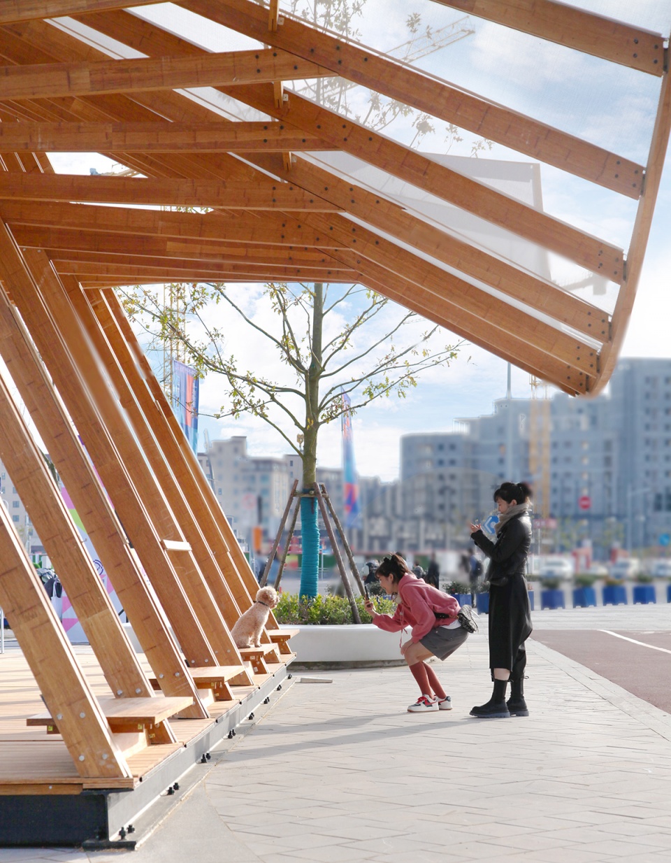 骑行驿站丨中国上海丨畎亩建筑+华东理工大学艺术与传媒学院-56