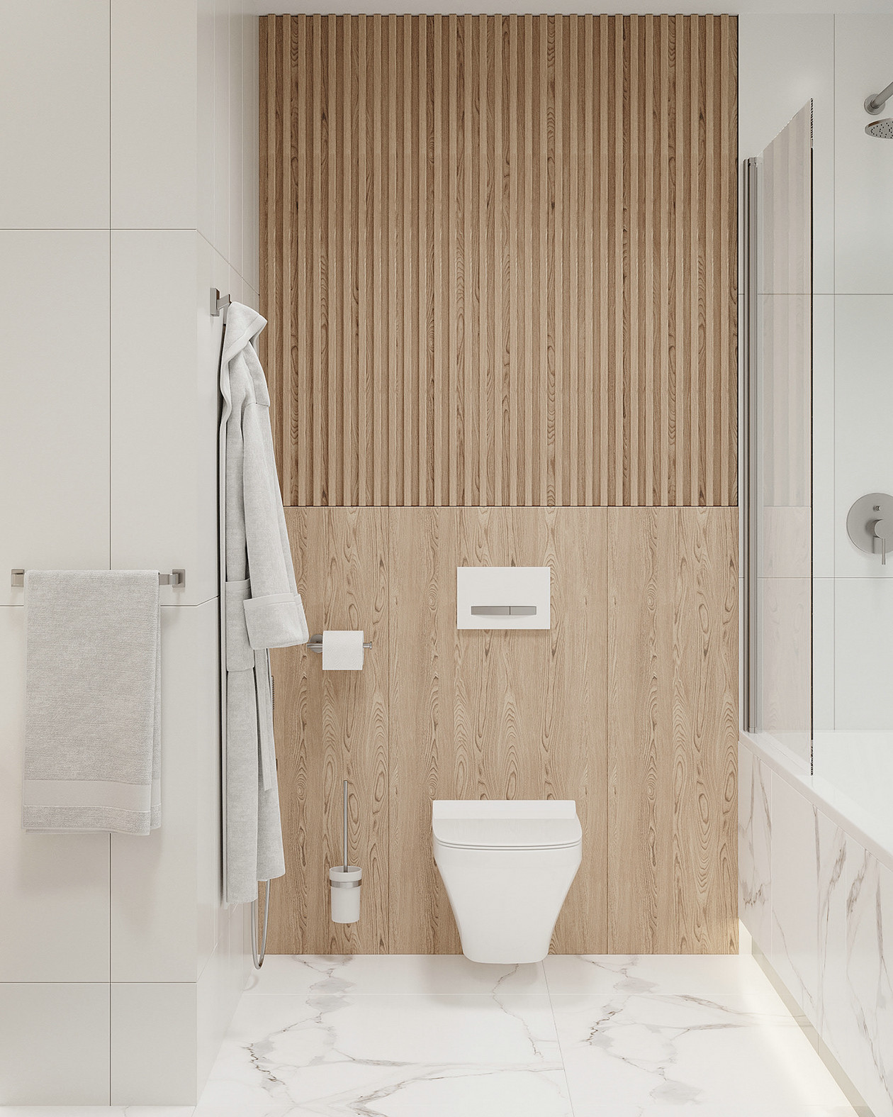 160㎡高级灰色系公寓设计-7