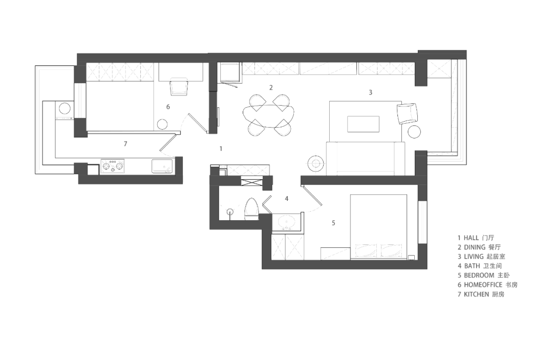 “老破小”蜕变复古老公寓-63