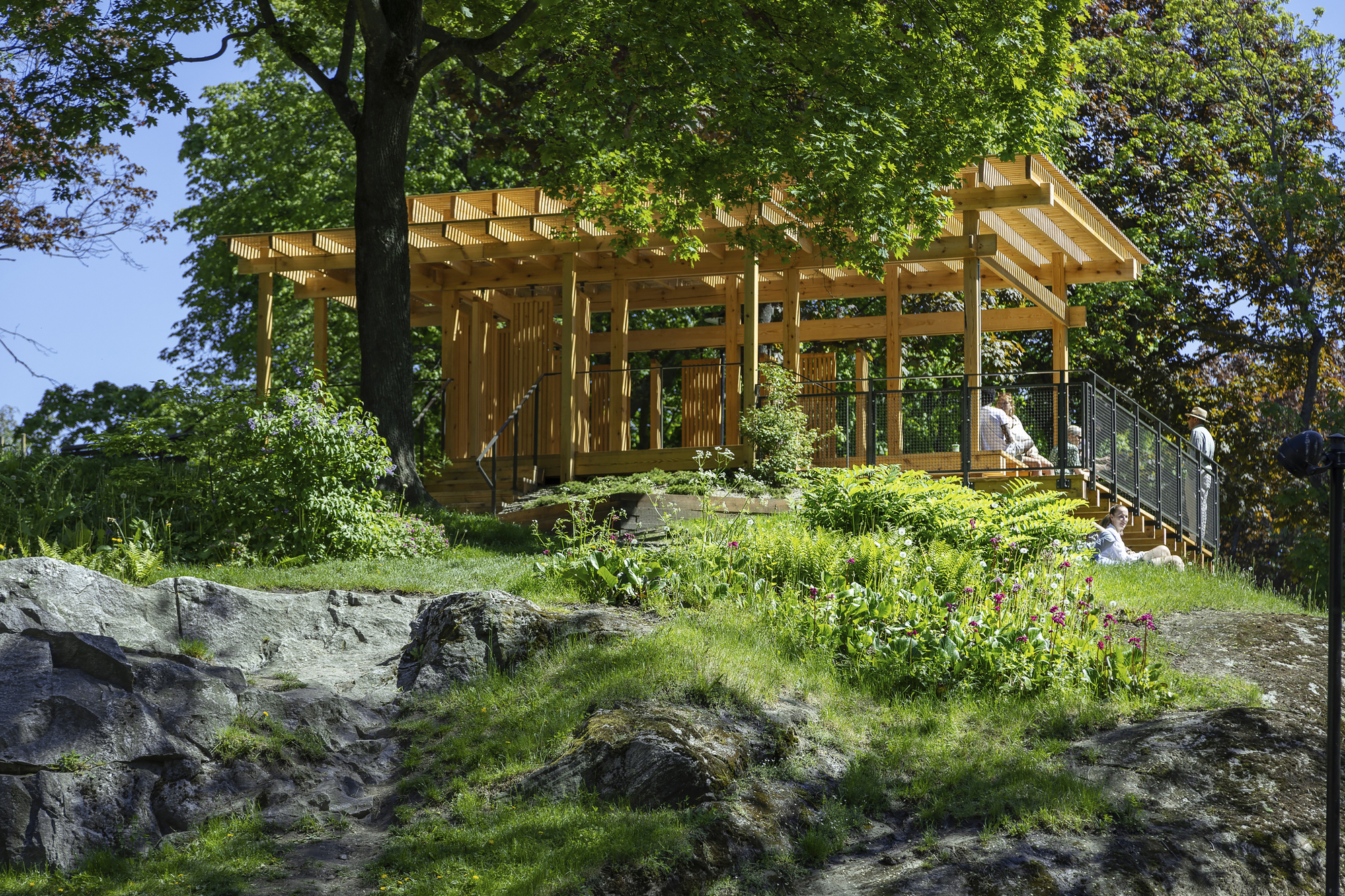 瑜伽亭丨瑞典斯德哥尔摩丨Nyréns Arkitektkontor-16