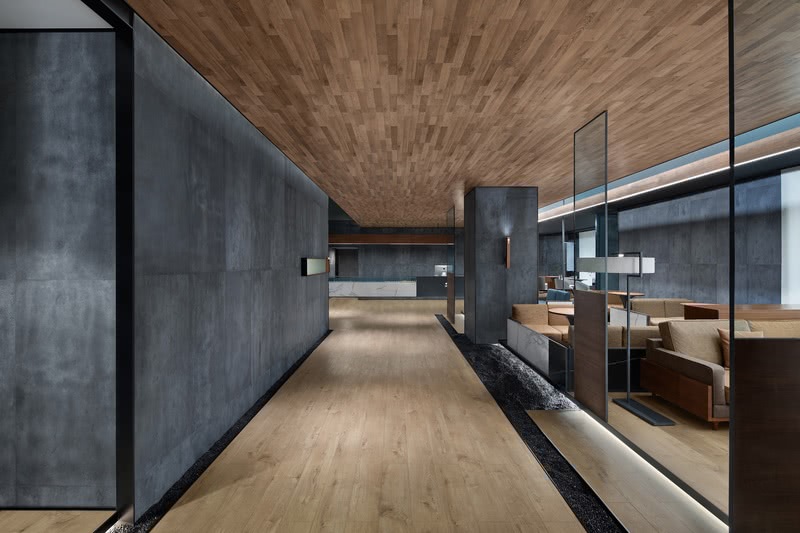 自由者健身旗舰店，现代风格与自然元素完美融合-37