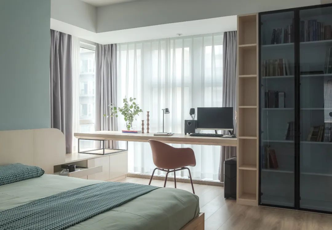 翻新旧屋,打造 110 平米三居室自然生活空间-49