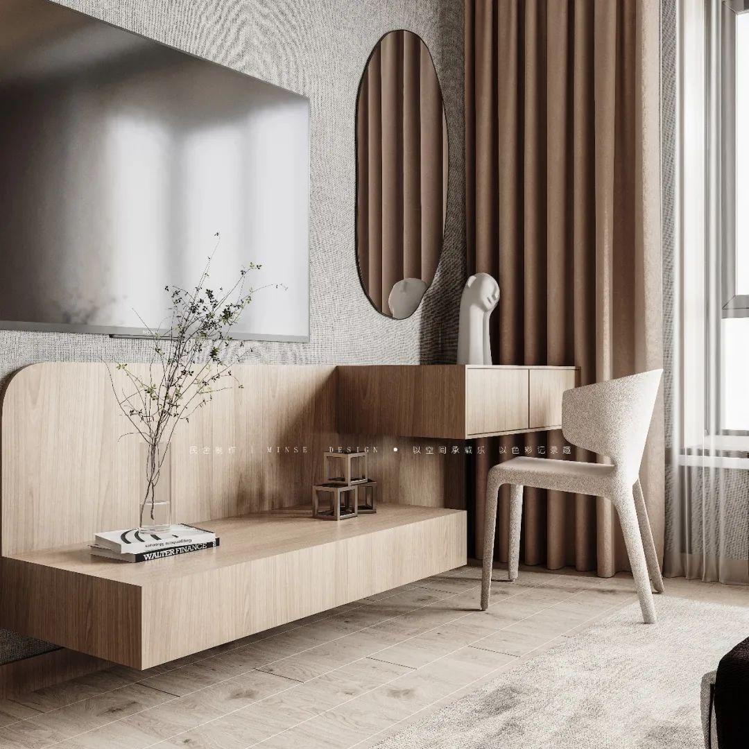 绿色慢生活 | 南昌 130 平米住宅设计-45