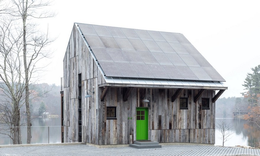 马萨诸塞州湖畔零能耗环保住宅-1