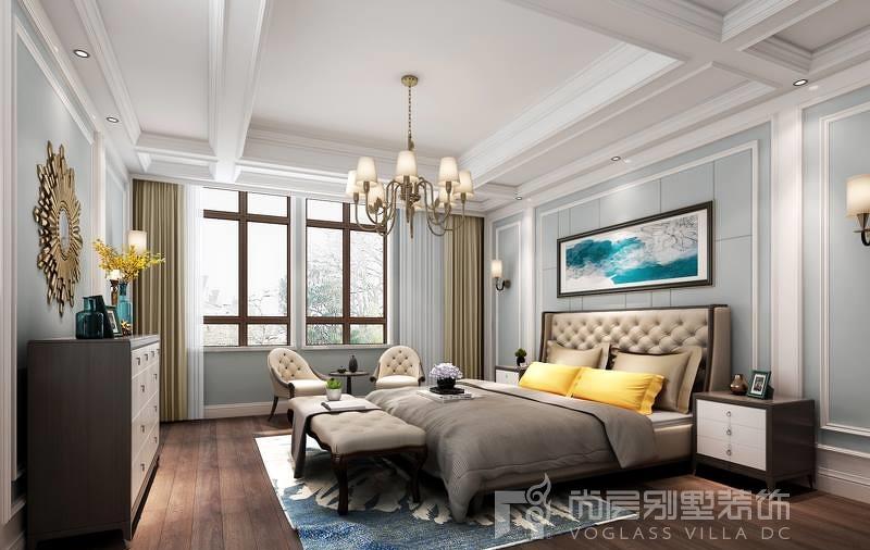 天津尚层装饰-- 星河时代 260 平米混搭风格别墅设计案例-4