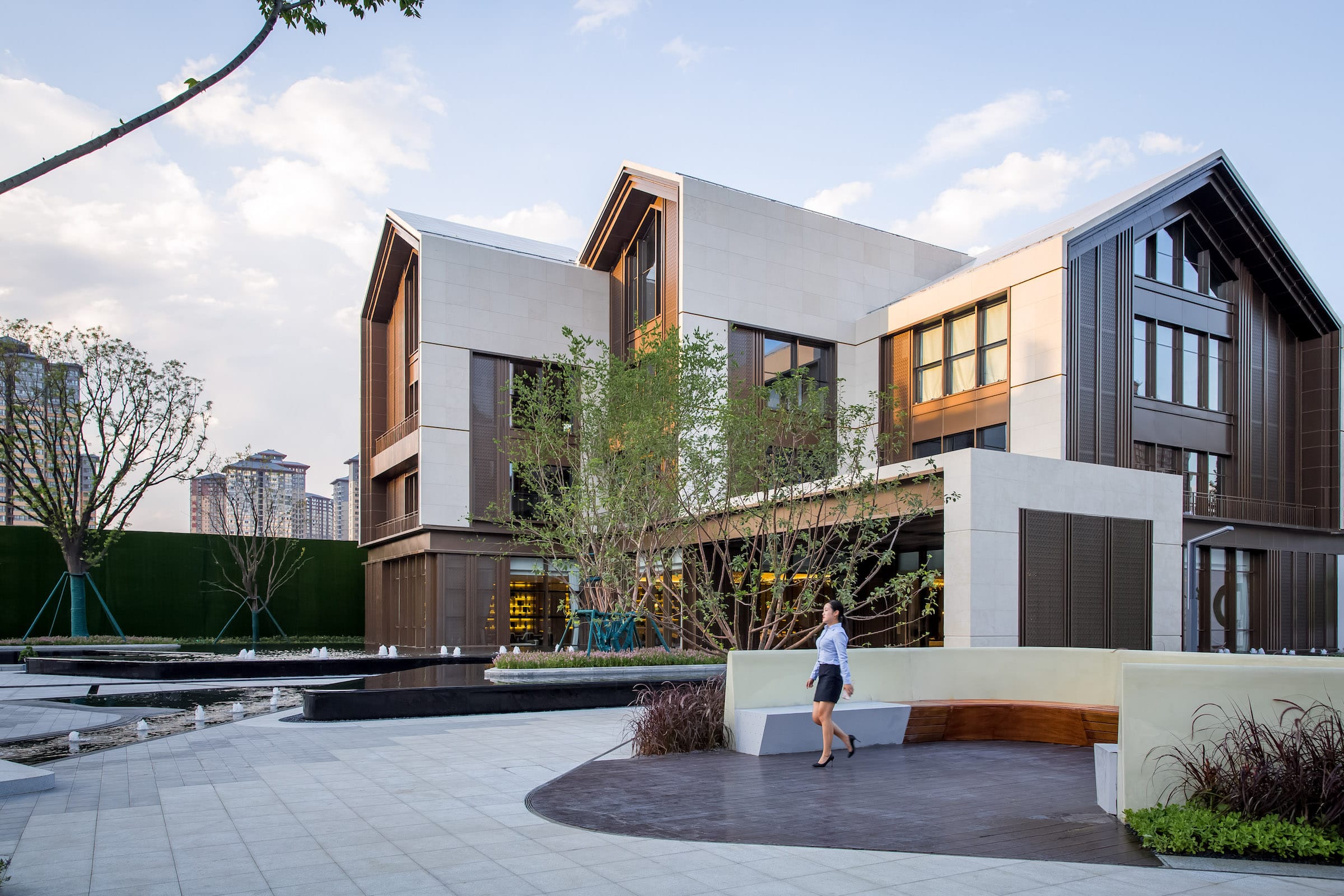 西安大兴青樾售楼中心展示区景观-25