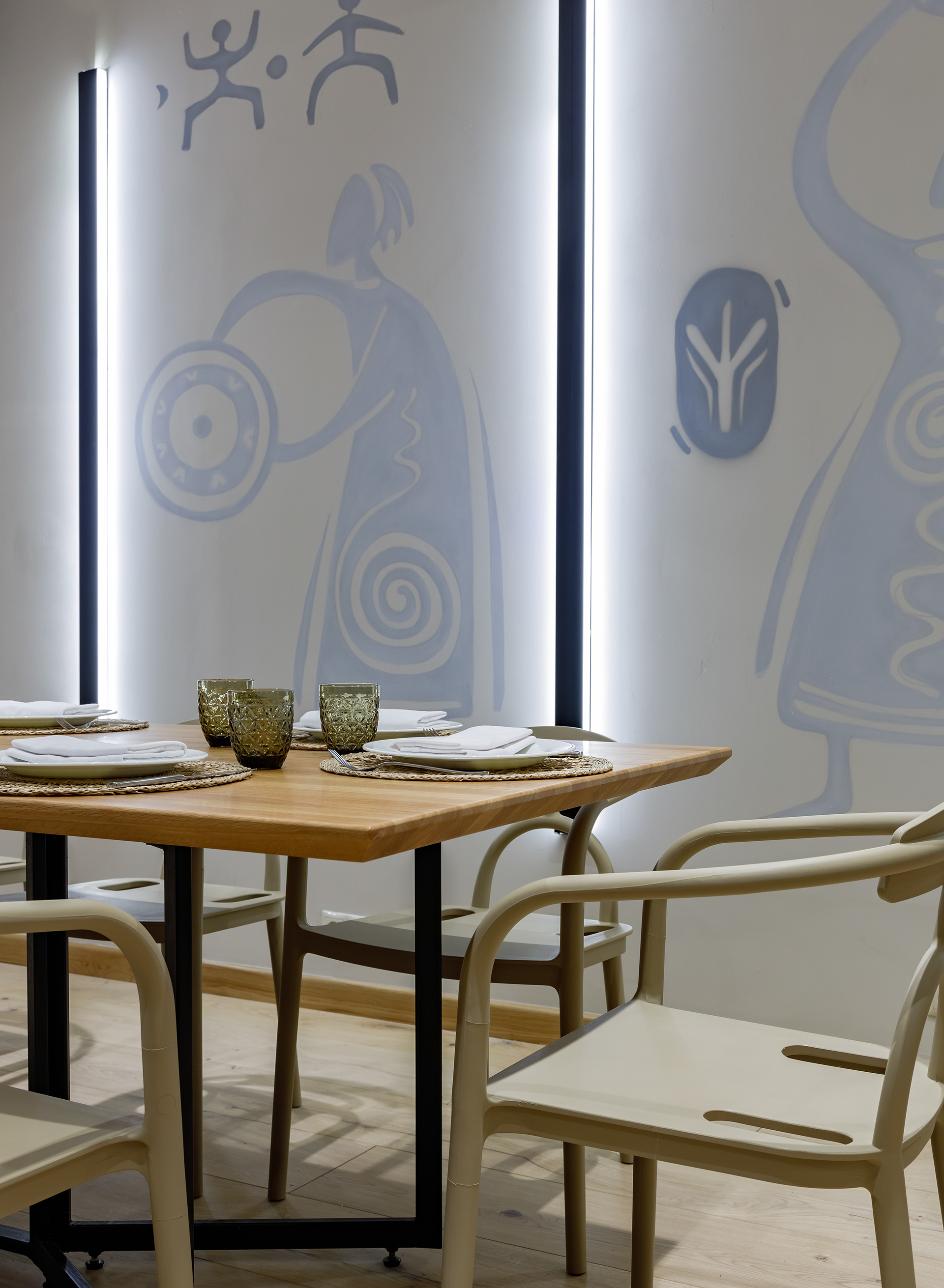 DACHA 餐厅室内设计丨俄罗斯莫斯科丨Butrinova Tanya,Kovaleva Natasha-23