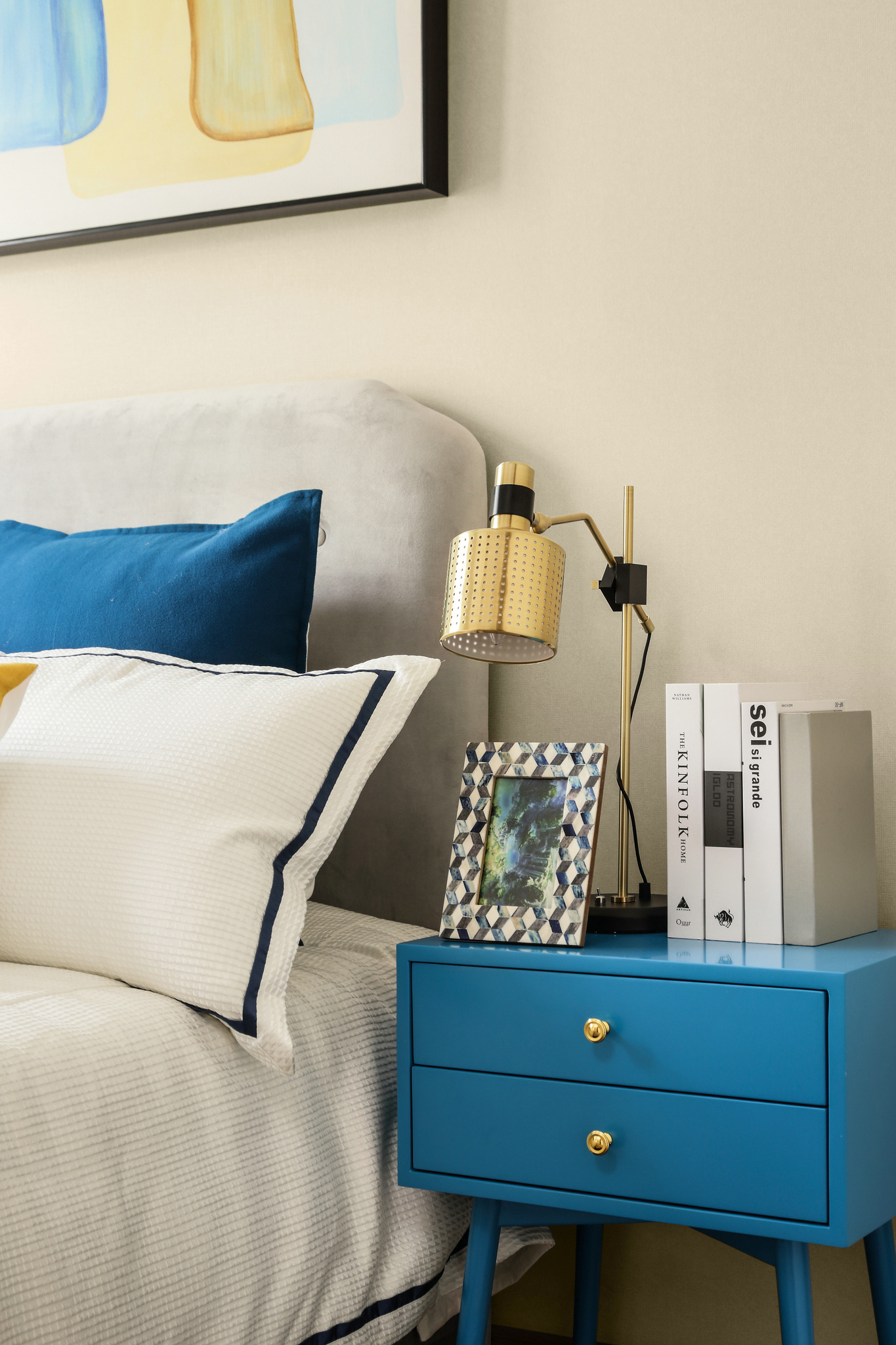 梵池设计 | 轻奢主义镇江市 120 平米三居室软装案例-34