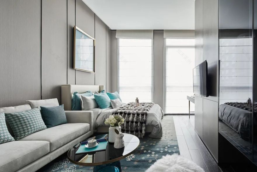 重庆新华协信中心「奢侈品级」公寓设计丨中国重庆丨WAVE澜舍设计-46