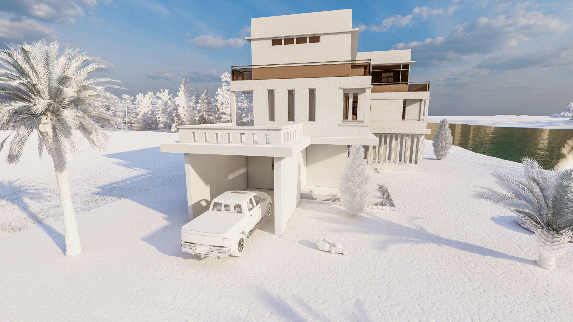 Revit Design Villa-7