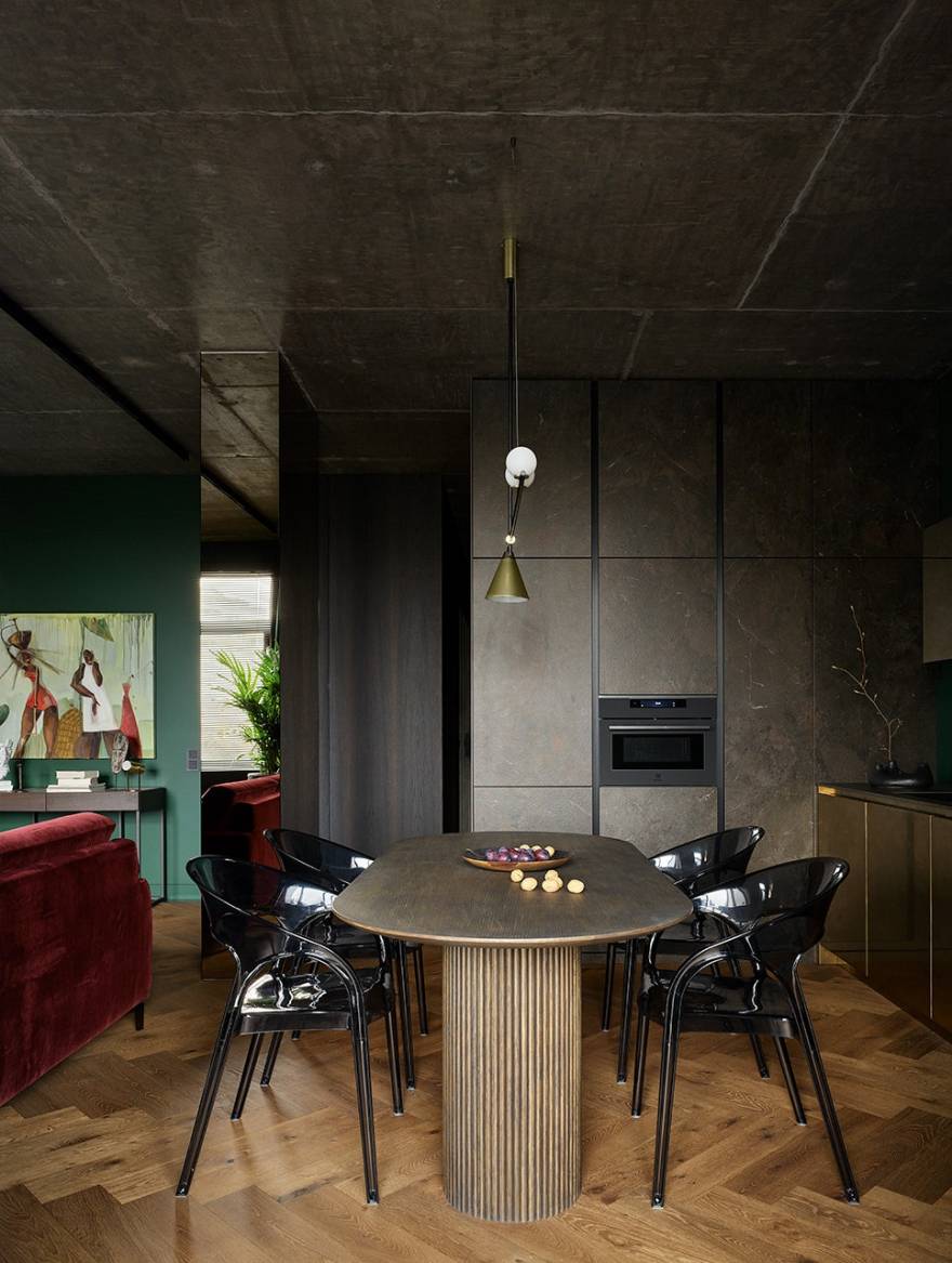 明斯克100平方米公寓设计丨白俄罗斯明斯克丨Mlynchyk设计工作室-10