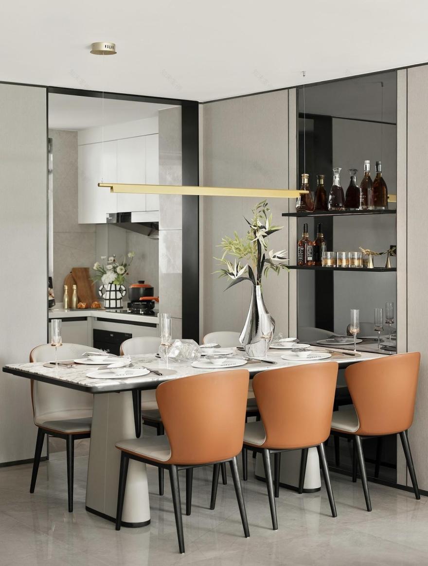 福州国贸凤凰原 254㎡样板间丨中国福州丨漫思设计-15