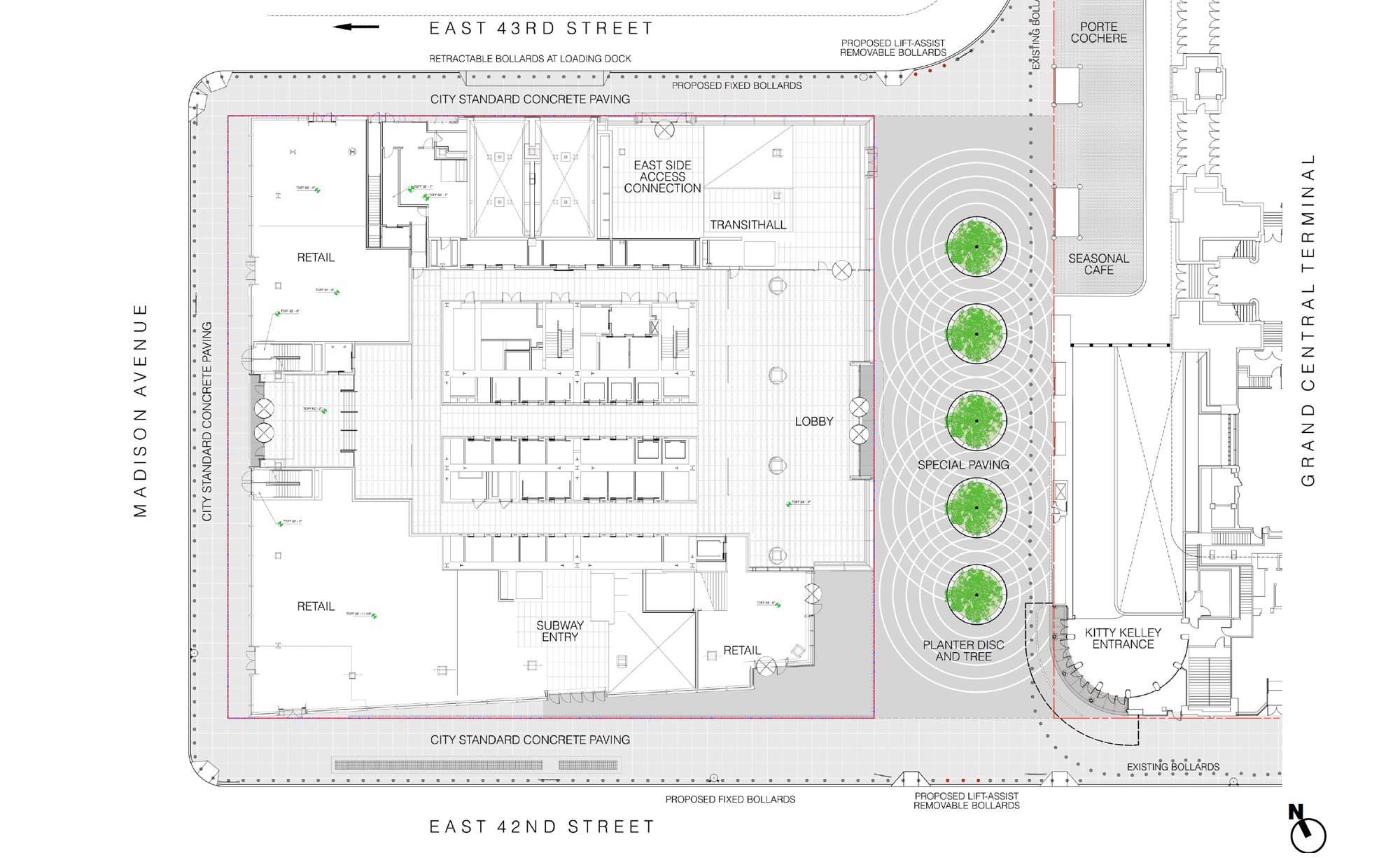 范德比尔特一号（注：Vanderbilt常见为人名范德比尔特 ，若这里是特定建筑等名称，此为一个可能较为合适的单一、准确翻译，具体需结合实际语境） 丨美国纽约丨PWP,KPF-30
