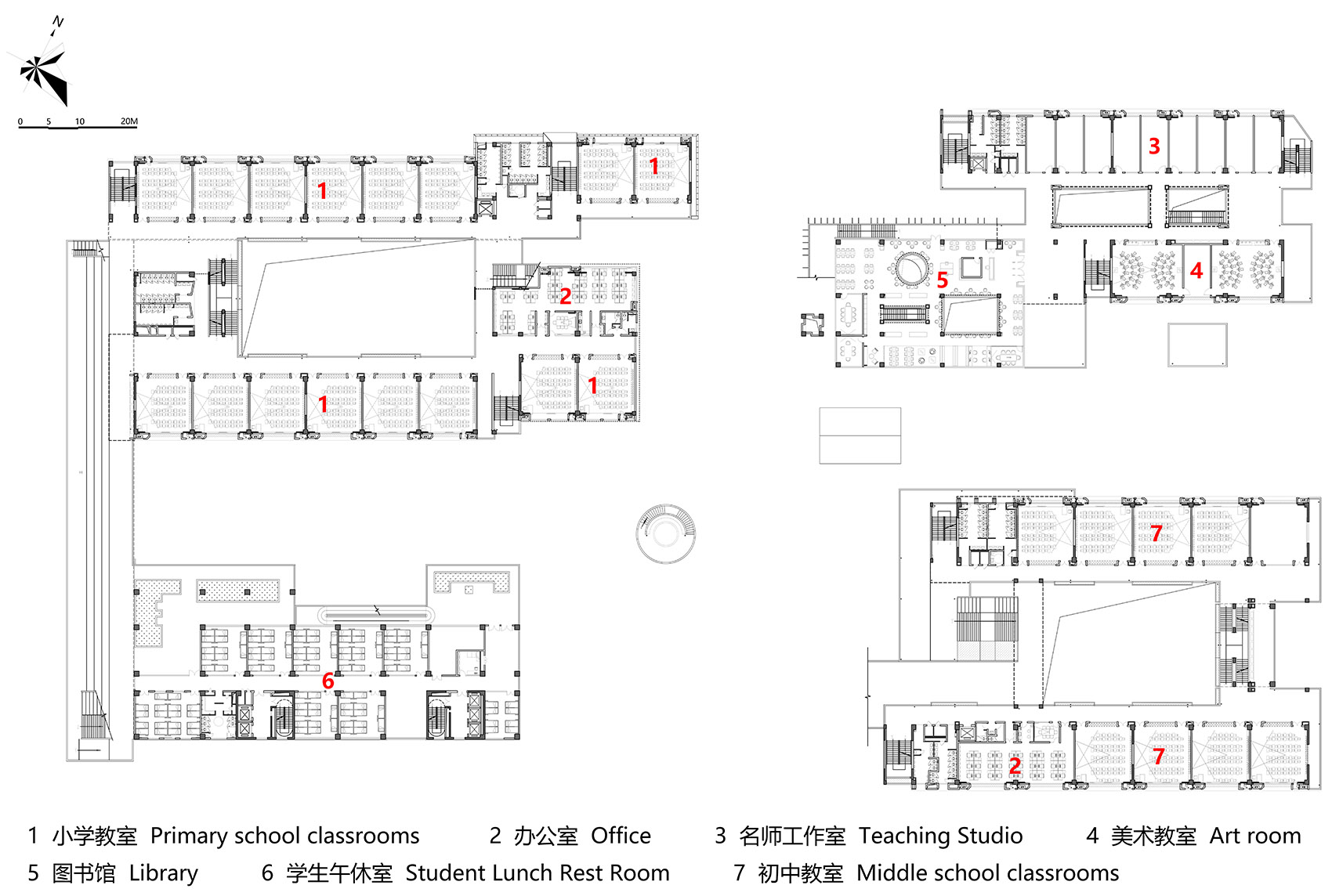 南方科技大学附属坪山学校丨中国深圳丨申都设计集团有限公司深圳分公司-81