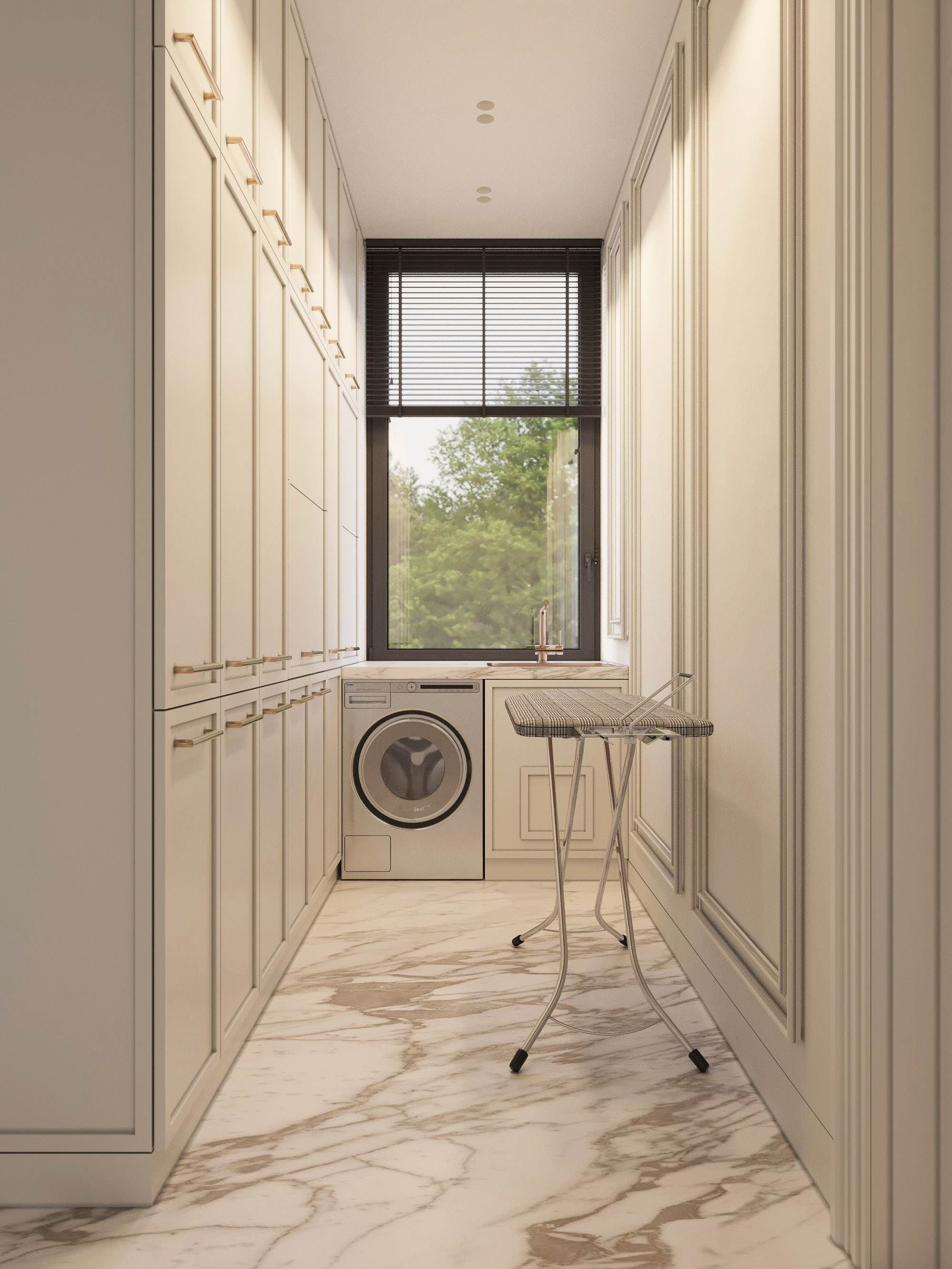 Laundry room design in Shapovalivka-2