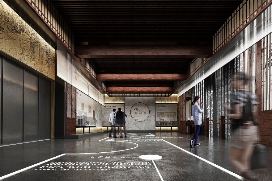 专注空间叙事:苏州展厅-13