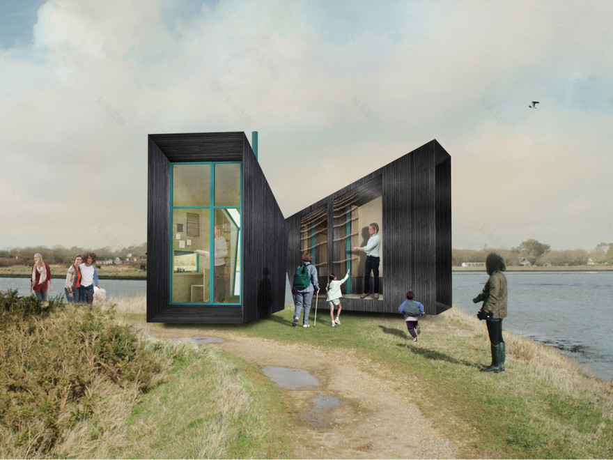 英国“天文台”艺术家住宅——旋转木屋,视野开阔-8