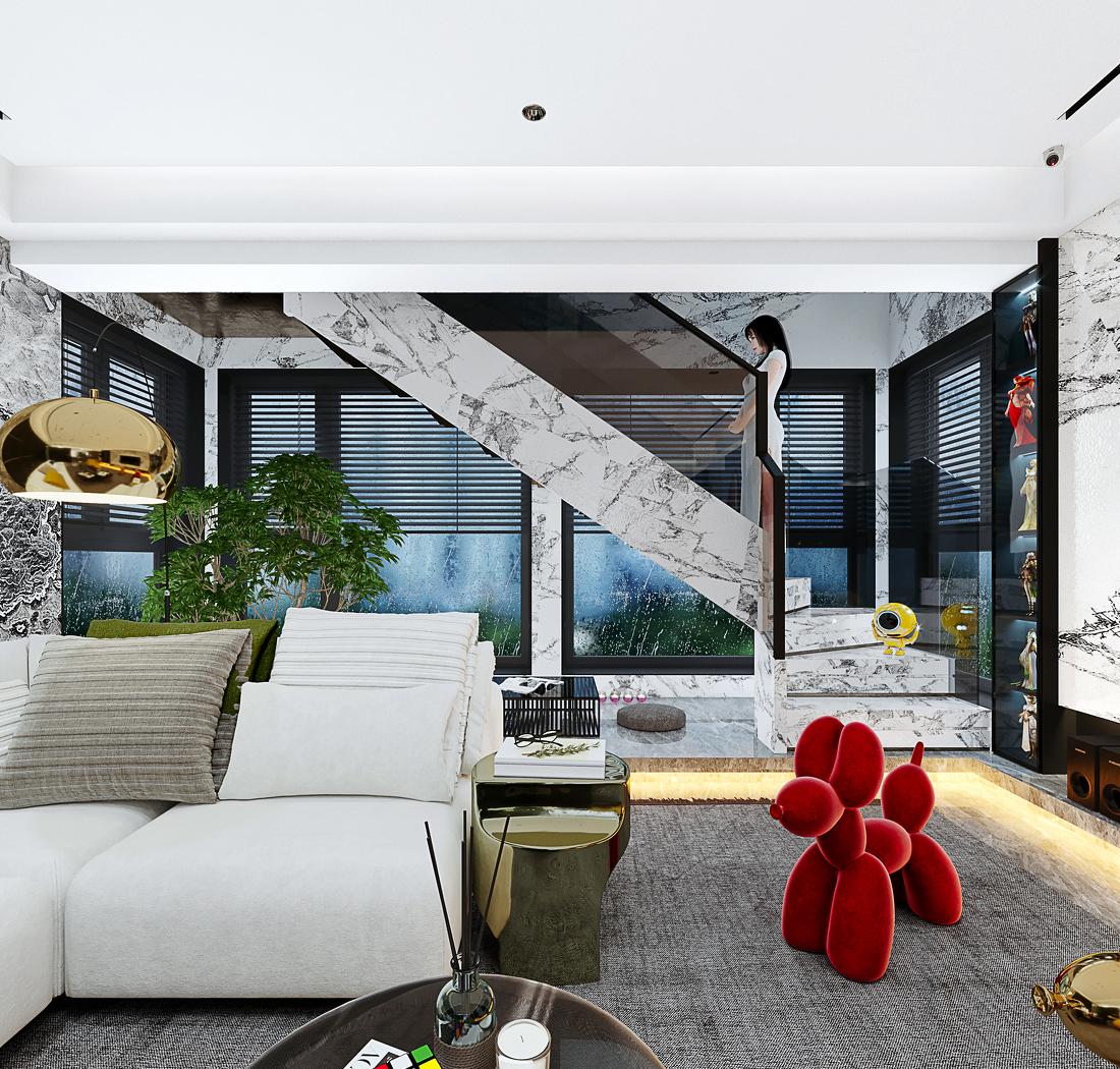 
BJSK设计 | 简练纯粹的空间概念 -5