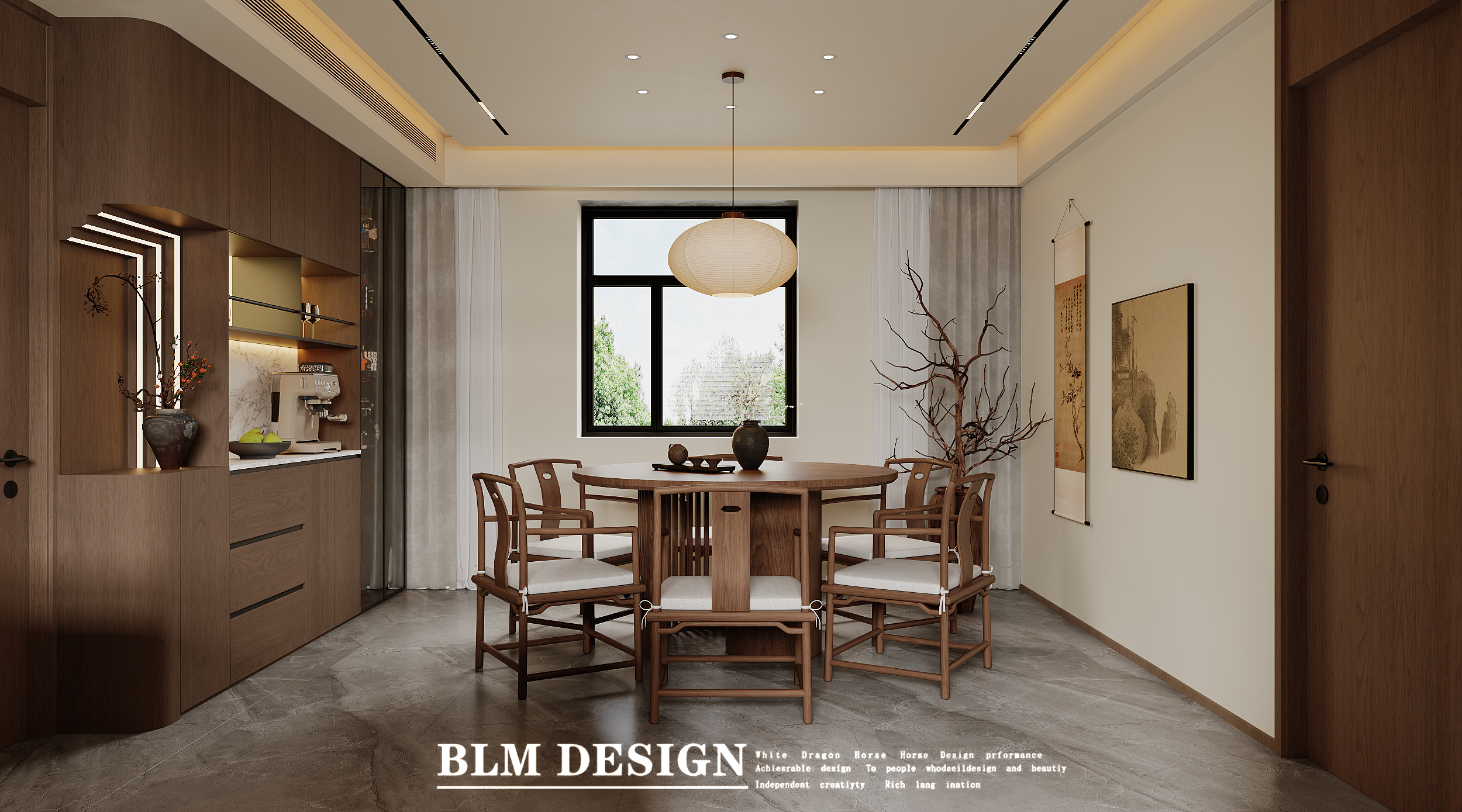 新中式家装庭院案例-5