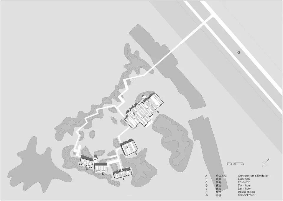 "一体两面"的崇明东滩湿地科研宣教中心-17