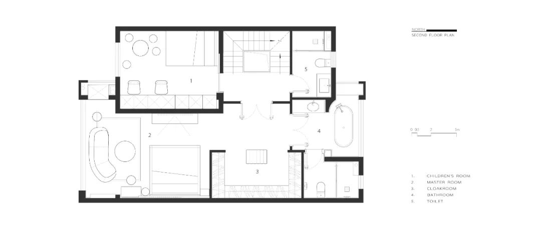 长沙 255㎡极简别墅，黑白灰演绎空间气质-61