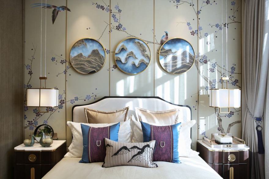 上海天鼓装饰设计-风尚新中式<梦回唐朝>-53