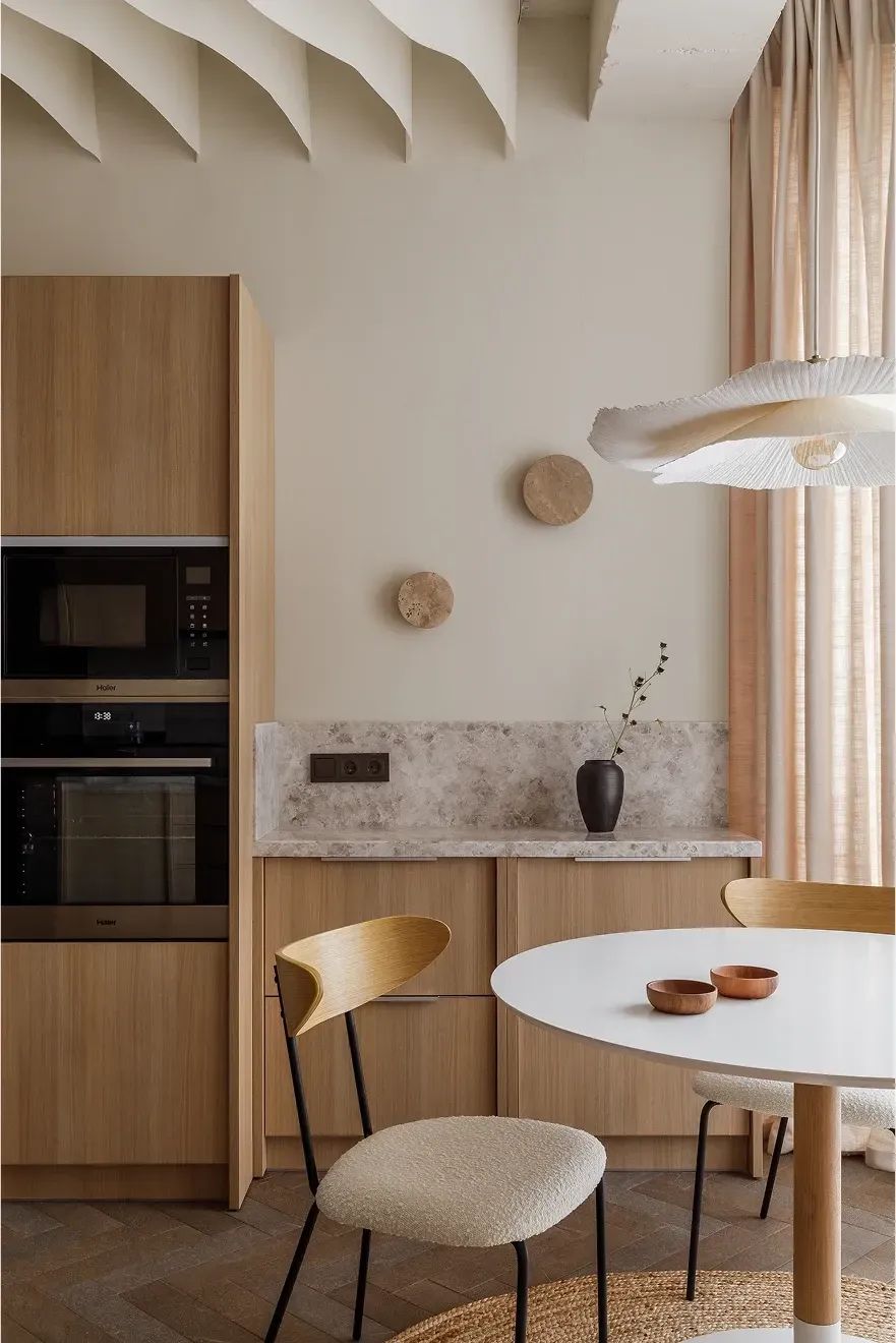 55㎡两人居暖色温馨设计丨Victoria Kalmykova-10