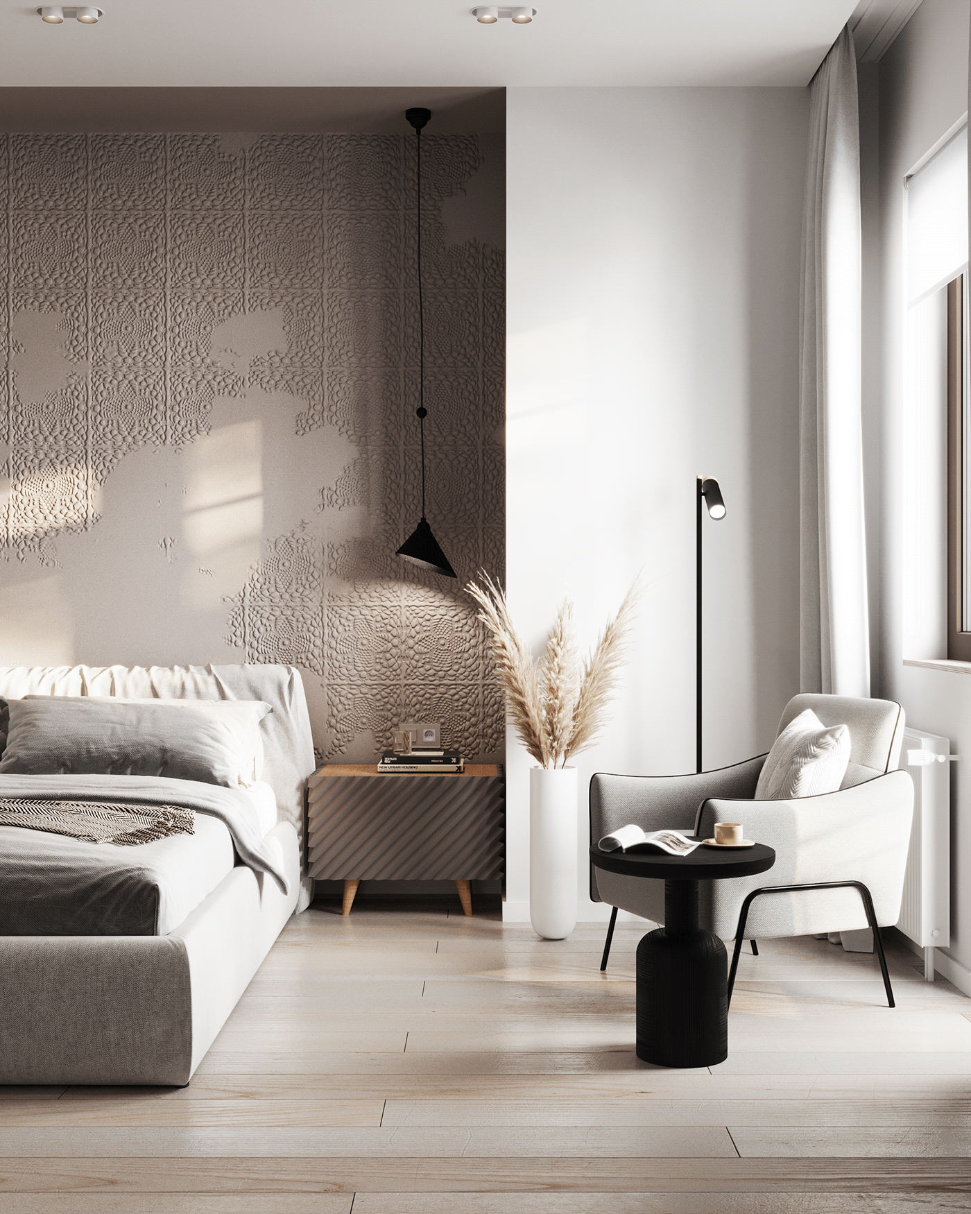 乌克兰85㎡简约风公寓设计-21