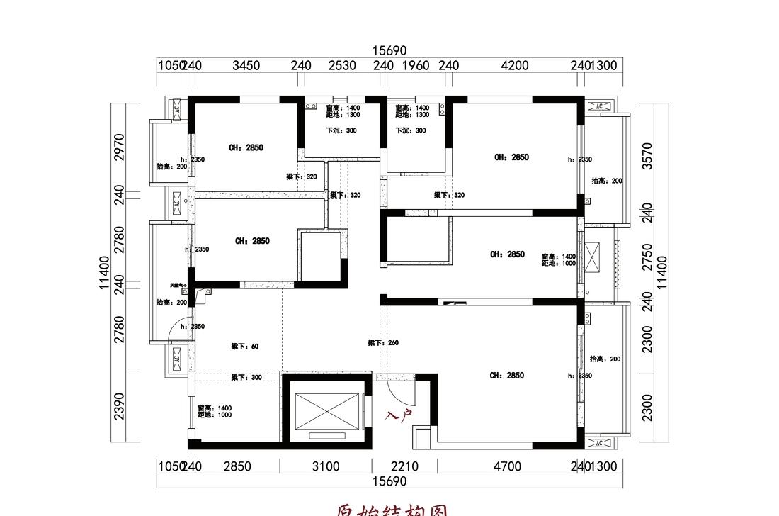 现代中式客厅设计，展现自然对称之美-2