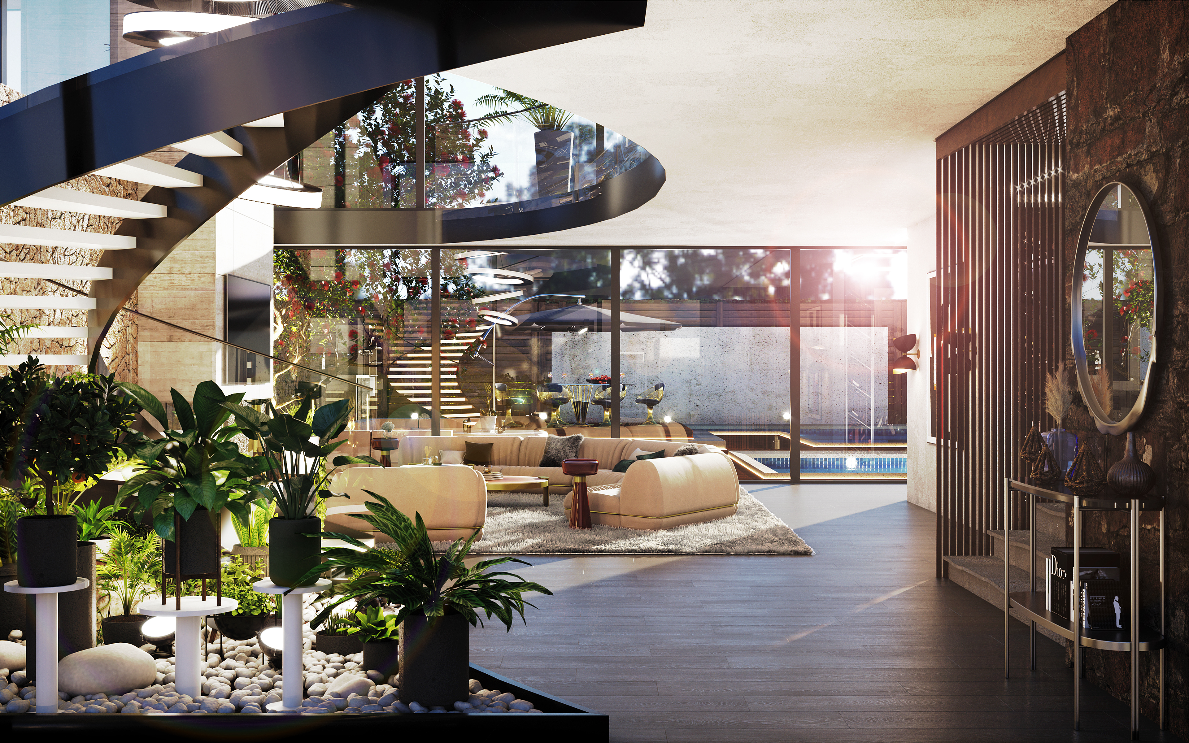 米兰的中性现代风住宅丨意大利米兰丨DRAGA&AUREL-1