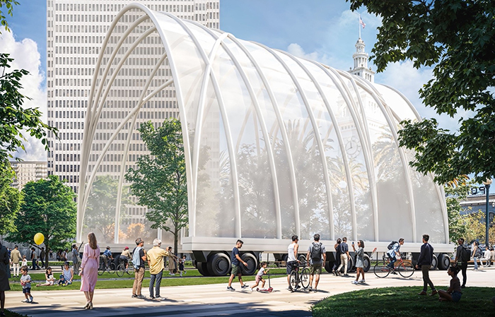 “市场绿道”:Honglin Li团队构想旧金山市中心生态公共走廊丨美国丨Honglin Li团队(成员有Toni Candanedo等)-3