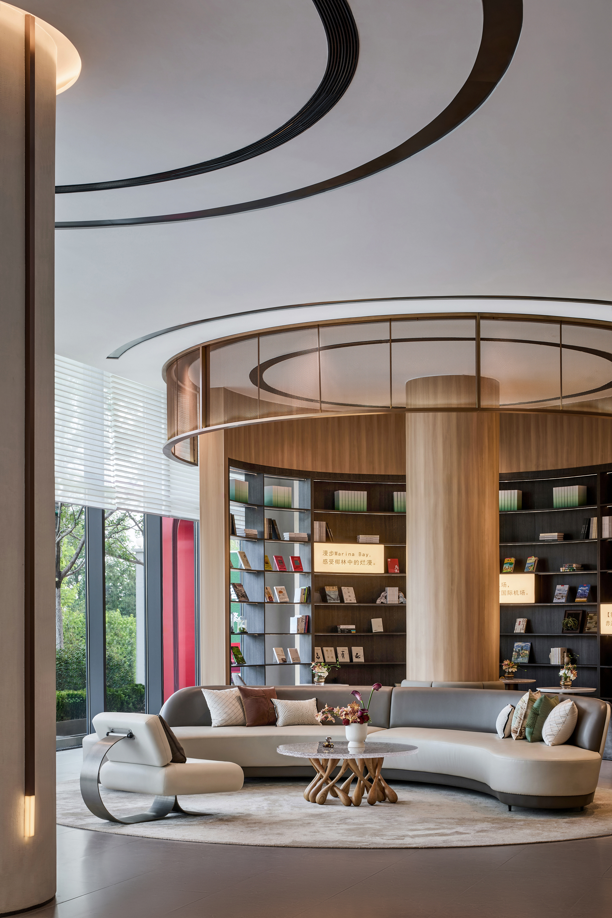 天津中新澜湖庭丨中国天津丨硬装设计为引擎联合设计,建筑设计为方标世纪建筑设计,景观设计为现工设计-81