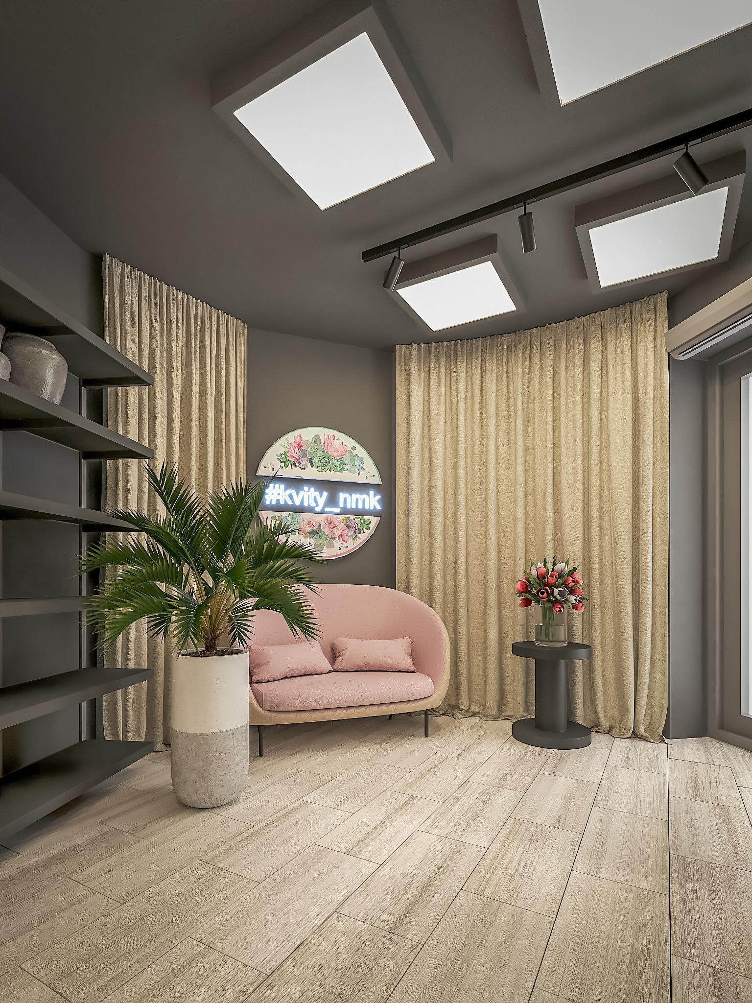 Kvity 花店室内设计丨俄罗斯莫斯科丨Planar Architecture 设计工作室-5