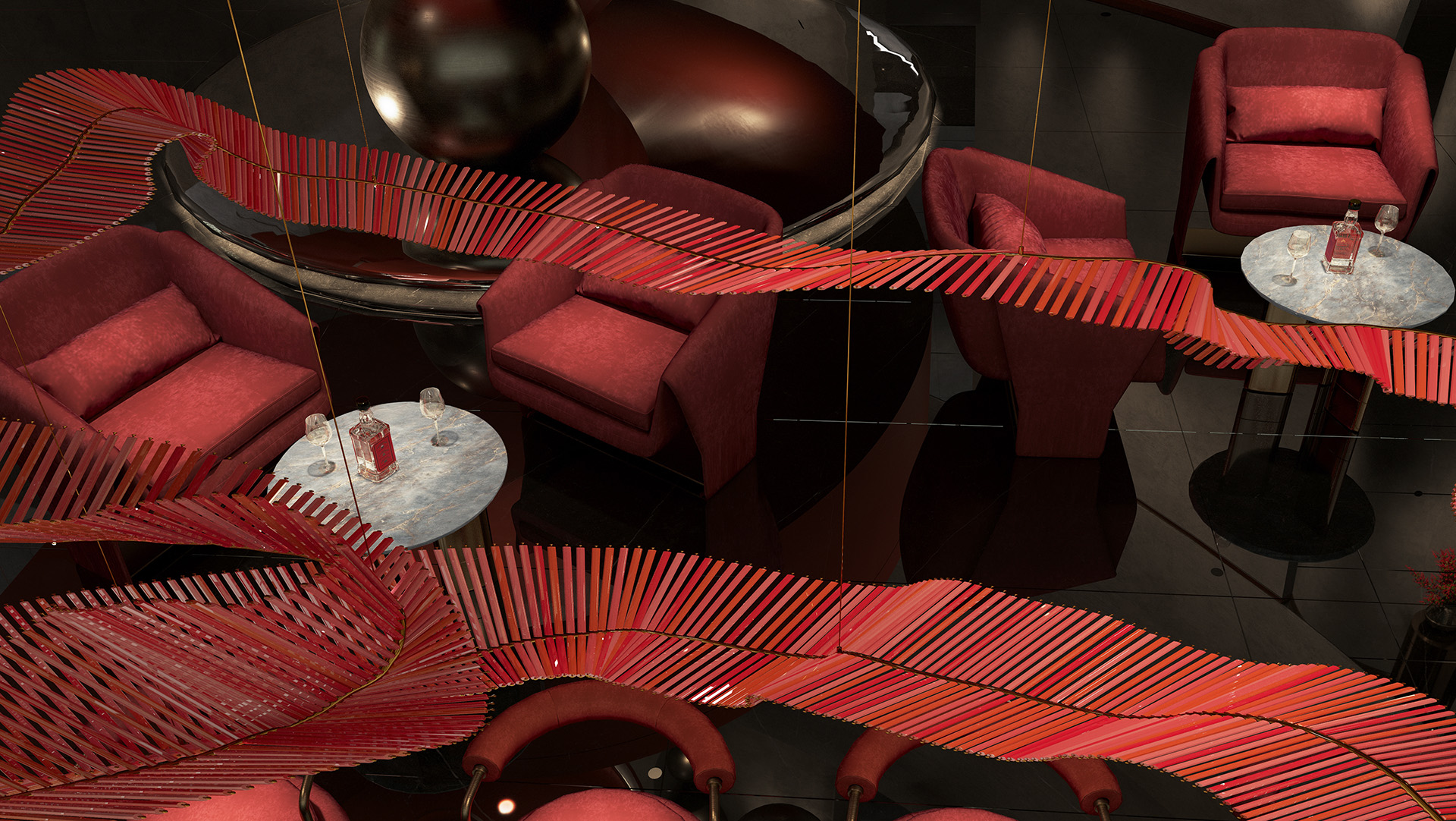 覓音·创意餐厅设计方案丨中国武汉丨卓美设计-26